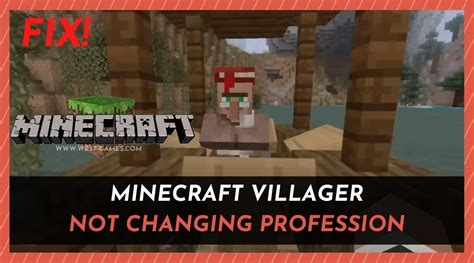 why isn't the villager getting a job|Resolved: Cured Villagers Changing Professions .